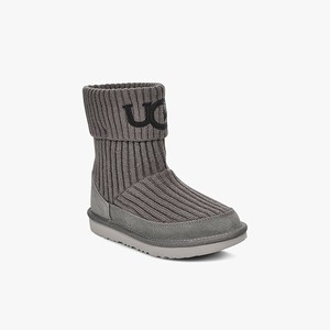 Ugg Knit Klassiska Stövlar Barn Grå (018294SIZ)